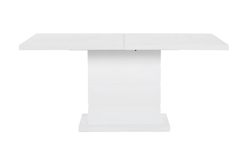 KULMBACH Förlängningsbart Matbord 160 Vit - Möbler - Matplats - Matbord & köksbord