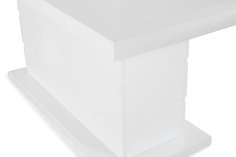 KULMBACH Förlängningsbart Matbord 180 Vit - Möbler - Matplats - Matbord & köksbord