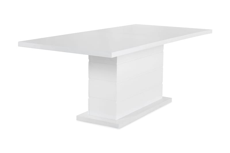 KULMBACH Förlängningsbart Matbord 200 Vit - Möbler - Matplats - Matbord & köksbord