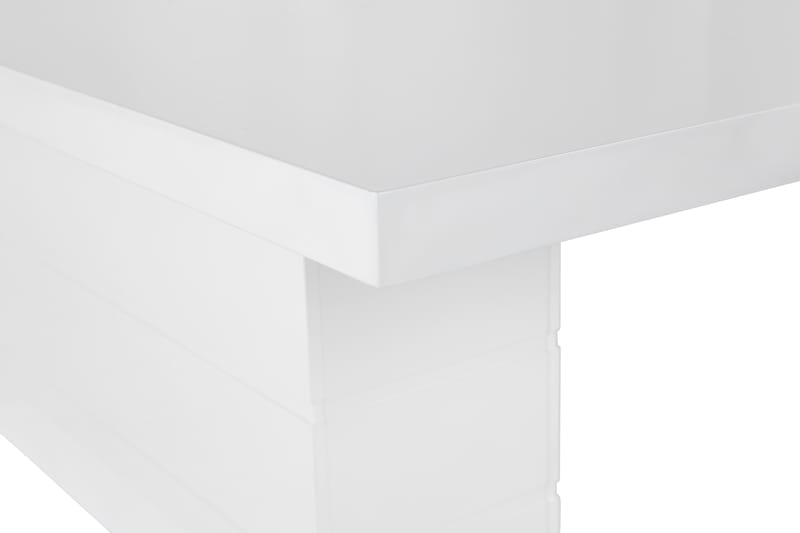 KULMBACH Förlängningsbart Matbord 200 Vit - Möbler - Matplats - Matbord & köksbord