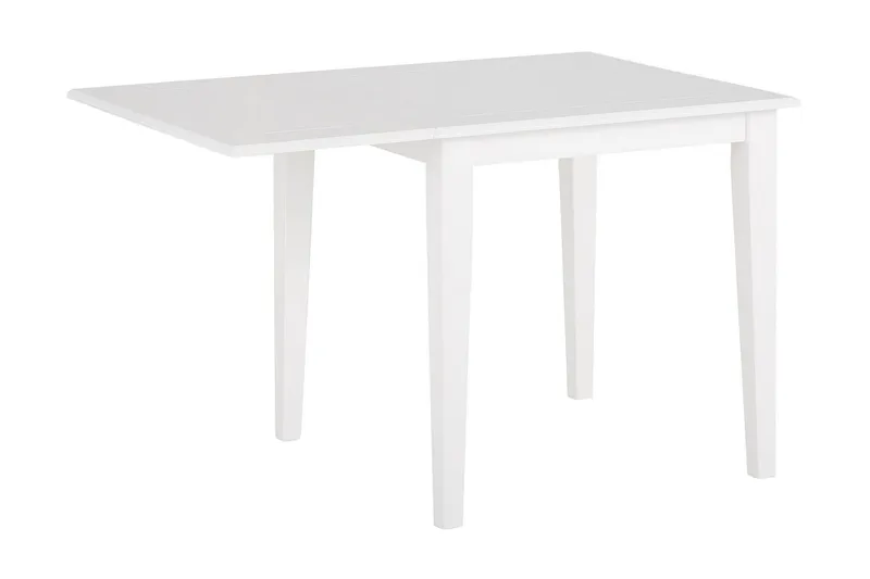 Laios Litet Kvadratiskt Matbord 80 cm i Trä, Vit