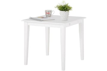 Laios Litet Kvadratiskt Matbord 80 cm i Trä - Vit - Möbler - Matplats - Matbord & köksbord