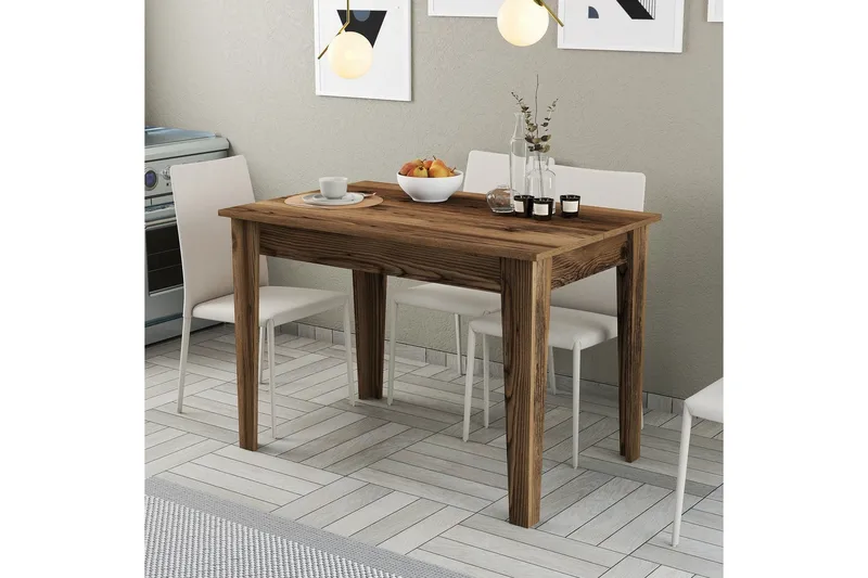 Levents Matbord 110x72 cm Brun - Hanah Home - Möbler - Matplats - Matbord & köksbord