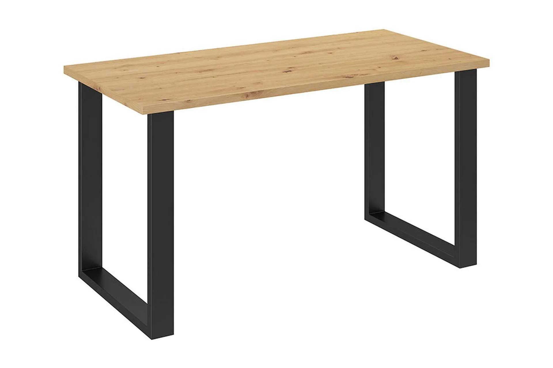 LIGURE Matbord 138 cm Natur/Svart -