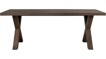 Matbord Lindor 200x100 cm - Oljad brun ekfaner - Möbler - Matplats - Matbord & köksbord
