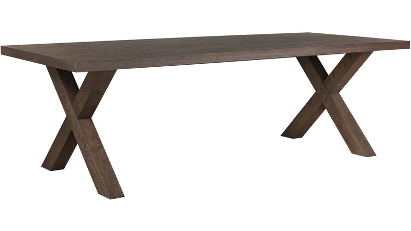 Matbord Lindor 240x100 cm, Oljad brun ekfaner