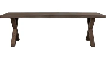 Matbord Lindor 240x100 cm - Oljad brun ekfaner - Möbler - Matplats - Matbord & köksbord