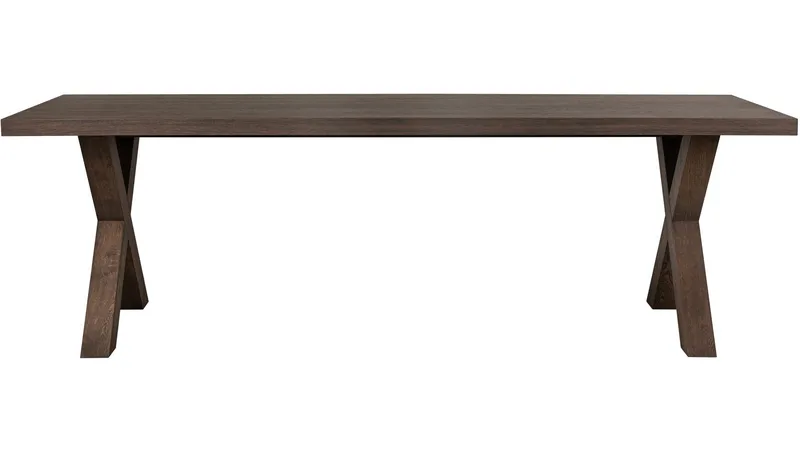 Matbord Lindor 240x100 cm - Oljad brun ekfaner - Möbler - Matplats - Matbord & köksbord
