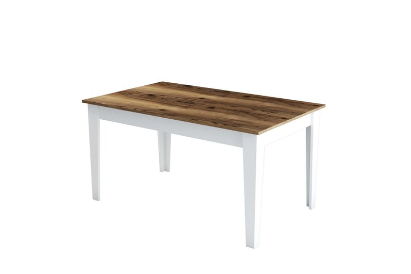 Lissione Matbord 145x88 cm Brun/Vit - Hanah Home - Möbler - Matplats - Matbord & köksbord