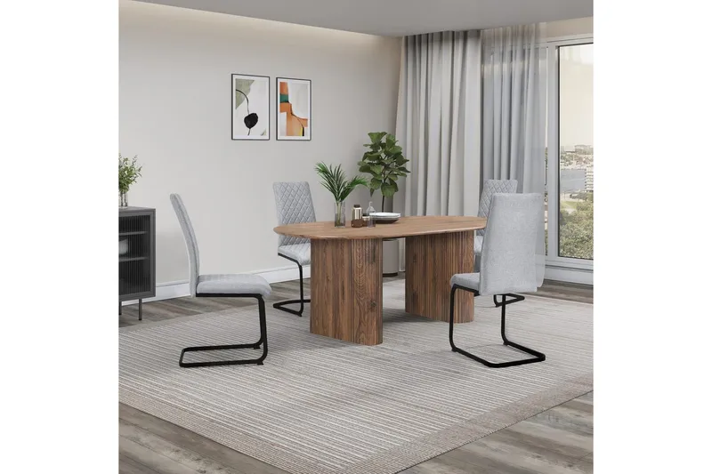 Matbord Loft24 Bostonia Matbord Oblong 160x90 cm - Möbler - Matplats - Matbord & köksbord