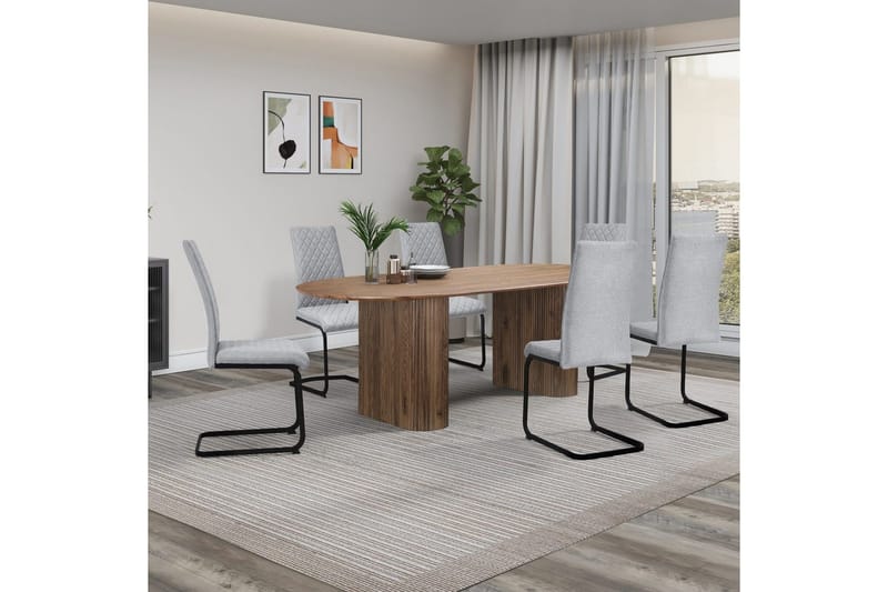 Matbord Loft24 Bostonia Matbord Oblong 200x100 cm - Möbler - Matplats - Matbord & köksbord