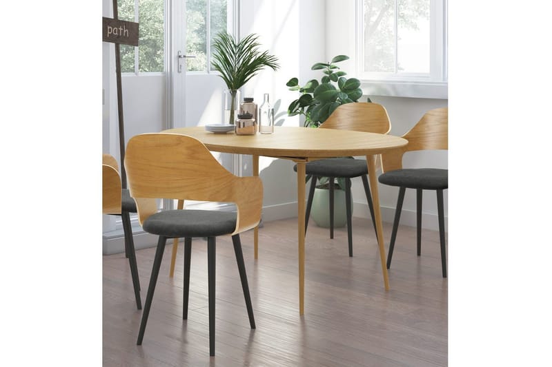 Matbord Loft24 Graham Matbord Oblong 120x80 cm Brun - Möbler - Matplats - Matbord & köksbord