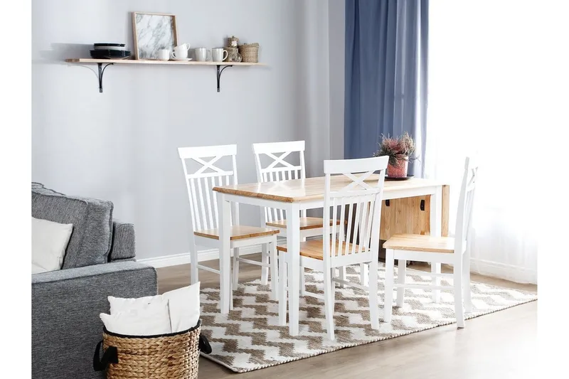 Louisiana Matbord 160 cm - Vit - Möbler - Matplats - Matbord & köksbord
