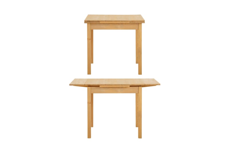 LOXTON Förlängningsbart Matbord 80-120 Brun - Möbler - Matplats - Matbord & köksbord