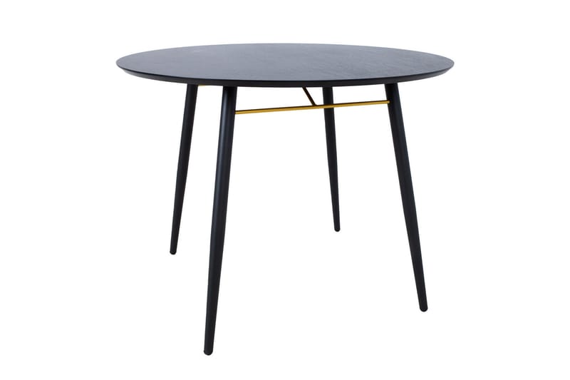 Luxemburg Matbord 100 cm Svart/Kopper - Möbler - Matplats - Matbord & köksbord