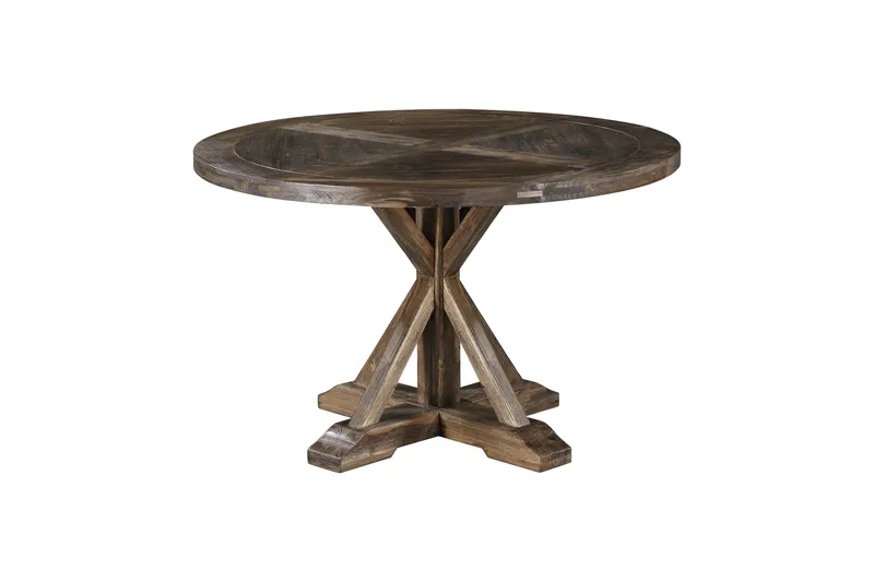 Lyon Matbord 120 cm Runt - Natur - Möbler - Matplats - Matbord & köksbord