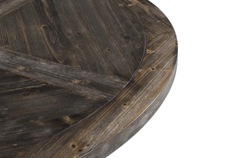 Lyon Matbord 150 cm Runt - Natur/Vit - Möbler - Matplats - Matbord & köksbord