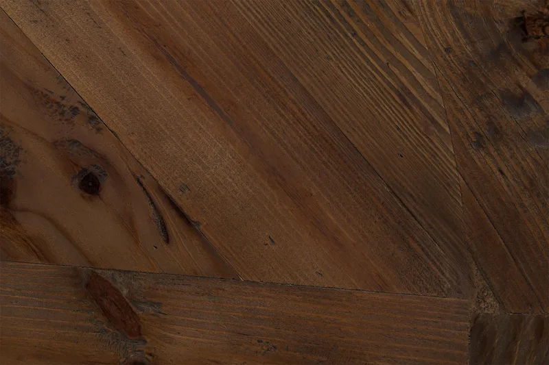 Lyon Runt Litet Matbord Vintage 120 cm - Natur / Trä / Alm - Möbler - Matplats - Matbord & köksbord