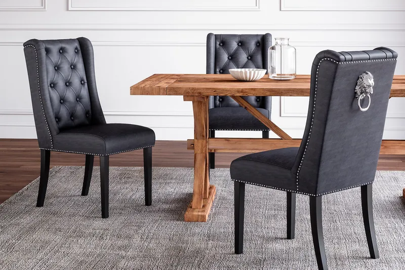 Lyon Vintage Matbord 200x100 cm - Natur / Trä / Brun / Alm - Möbler - Matplats - Matbord & köksbord