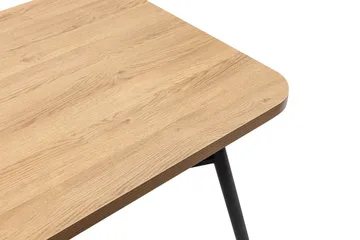Makwana Rektangulärt Matbord 160 cm i Trä med Metallben - Natural - Möbler - Matplats - Matbord & köksbord