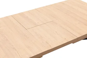 Makwana Utdragbart Rektangulärt Matbord 160 cm i Trä med Metallben - Natural - Möbler - Matplats - Matbord & köksbord