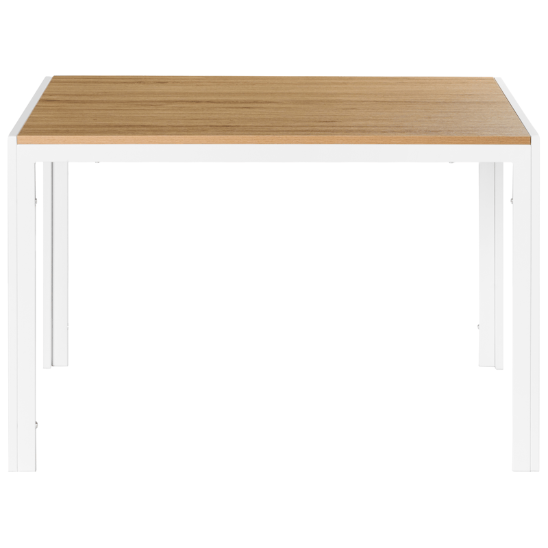 Matbord Mann 120 cm - Ljusbrun, Vit - Möbler - Matplats - Matbord & köksbord