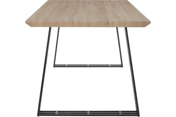 Maramo Matbord 160 cm - Natur/Svart - Möbler - Matplats - Matbord & köksbord