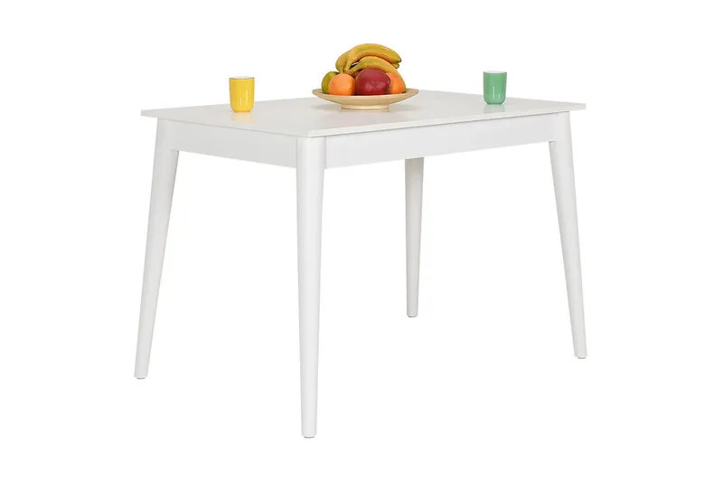 Matbord 110 cm - Vit - Möbler - Matplats - Matbord & köksbord