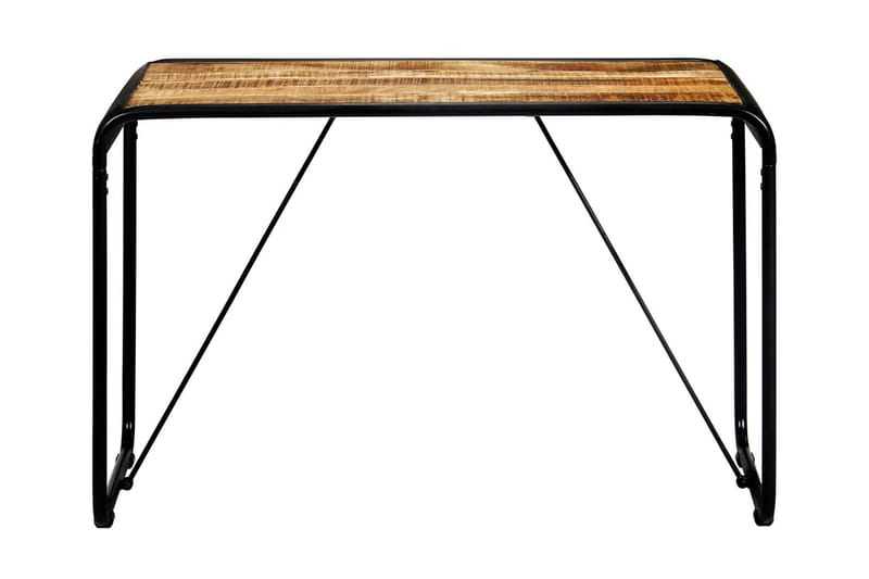 Matbord 118x60x76 cm massivt grovt mangoträ - Brun - Möbler - Matplats - Matbord & köksbord