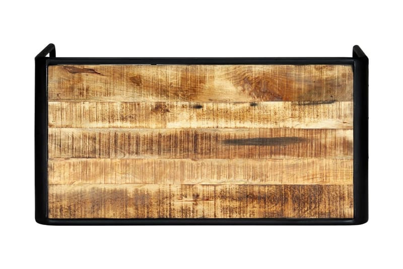 Matbord 118x60x76 cm massivt grovt mangoträ - Brun - Möbler - Matplats - Matbord & köksbord