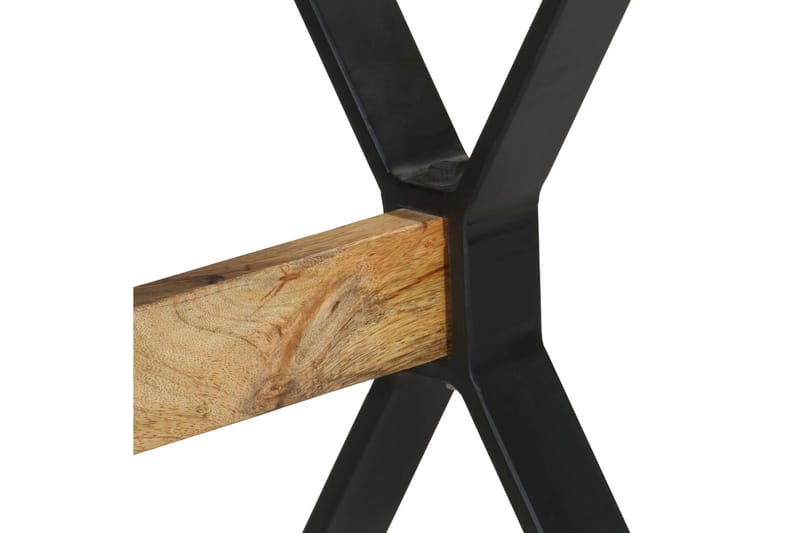 Matbord 120x60x76 cm grovt mangoträ - Brun - Möbler - Matplats - Matbord & köksbord