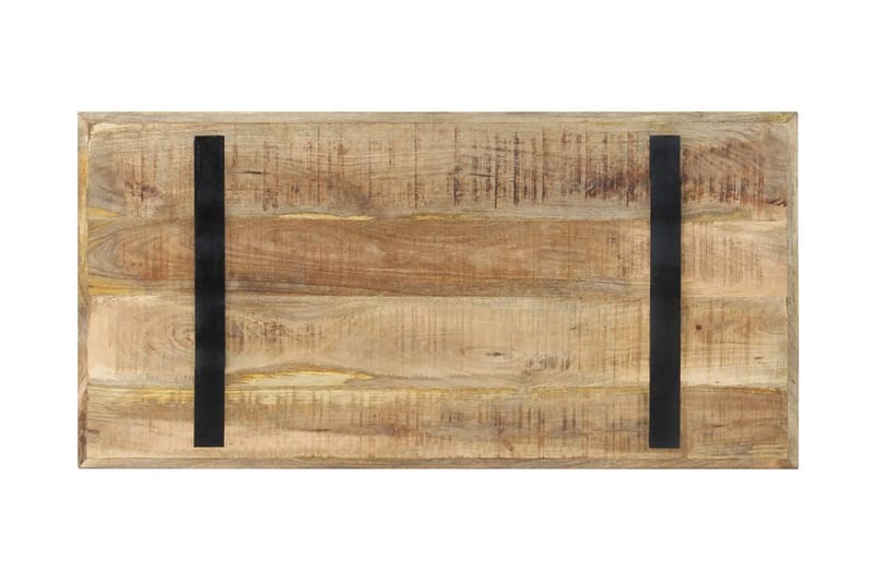 Matbord 120x60x76 cm grovt mangoträ - Brun - Möbler - Matplats - Matbord & köksbord