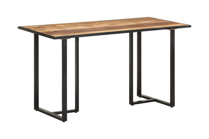 Matbord 140 cm grovt mangoträ - Brun - Möbler - Matplats - Matbord & köksbord