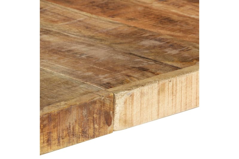 Matbord 140x140x75 cm grovt mangoträ - Brun - Möbler - Matplats - Matbord & köksbord