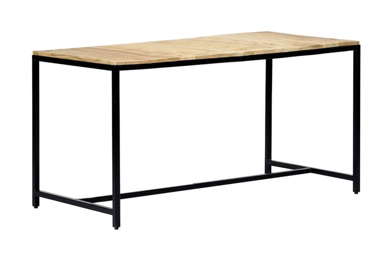 Matbord 140x70x75 cm massivt grovt mangoträ - Brun - Möbler - Matplats - Matbord & köksbord