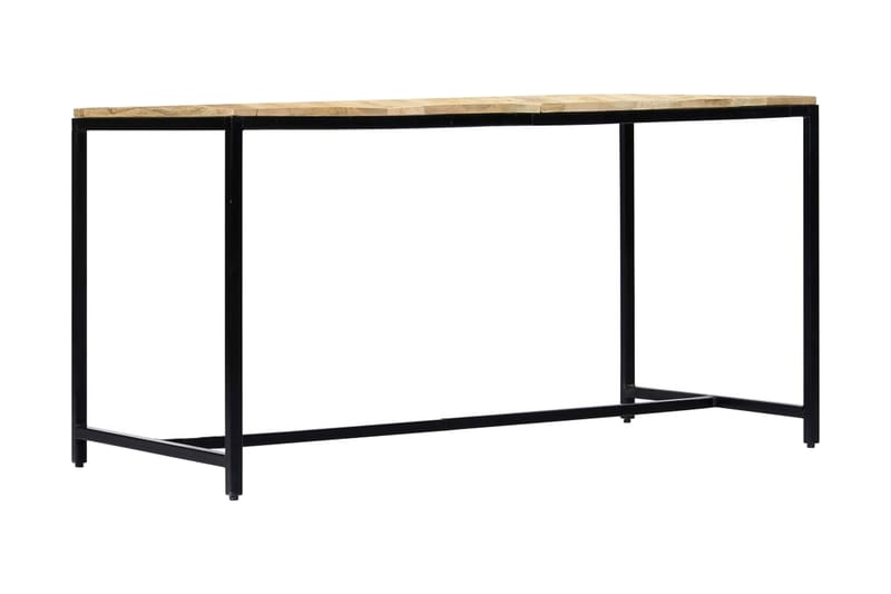 Matbord 140x70x75 cm massivt grovt mangoträ - Brun - Möbler - Matplats - Matbord & köksbord