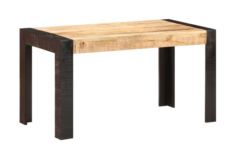 Matbord 140x70x76 cm massivt grovt mangoträ - Brun - Möbler - Matplats - Matbord & köksbord