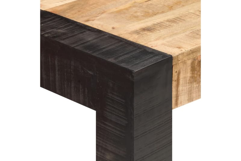 Matbord 140x70x76 cm massivt grovt mangoträ - Brun - Möbler - Matplats - Matbord & köksbord