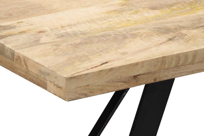 Matbord 140x80x76 cm massivt mangoträ - Brun - Möbler - Matplats - Matbord & köksbord