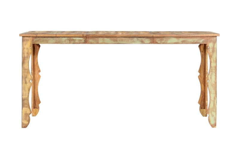 Matbord 160x80x76 cm massivt återvunnet trä - Brun - Bord - Matbord & köksbord