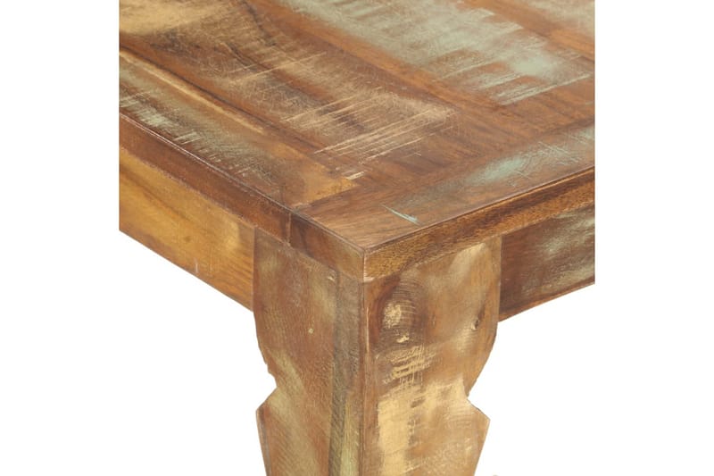 Matbord 160x80x76 cm massivt återvunnet trä - Brun - Bord - Matbord & köksbord