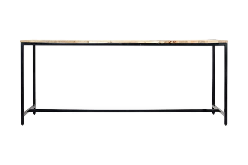 Matbord 180x90x75 cm massivt grovt mangoträ - Brun - Möbler - Matplats - Matbord & köksbord