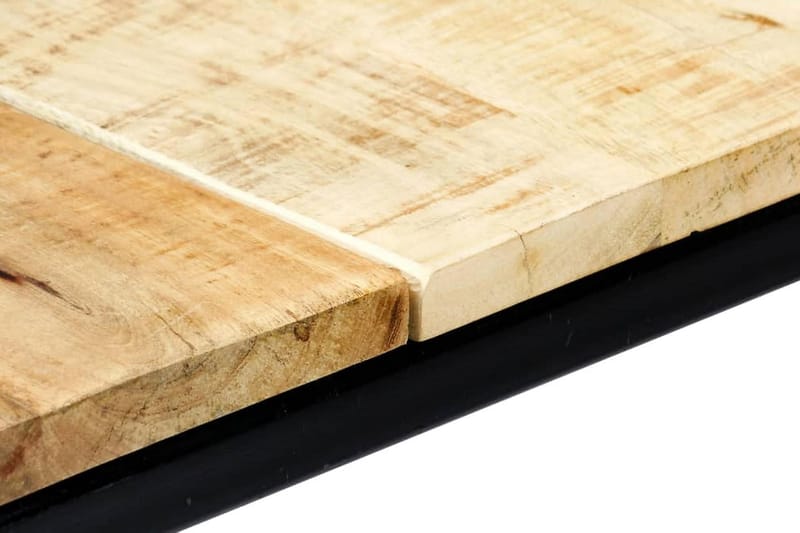 Matbord 180x90x75 cm massivt grovt mangoträ - Brun - Möbler - Matplats - Matbord & köksbord