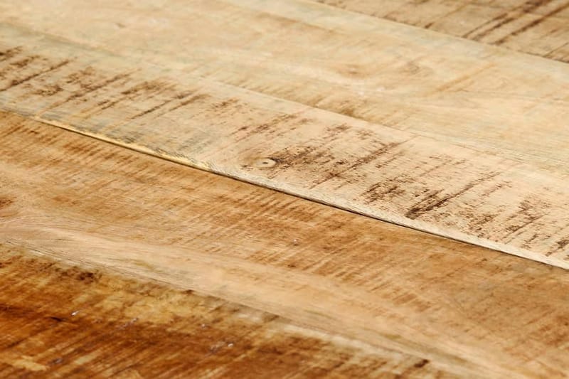 Matbord 180x90x75 cm massivt grovt mangoträ - Brun - Bord - Matbord & köksbord