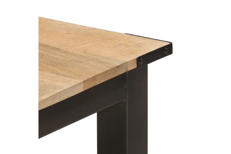 Matbord 180x90x76 cm massivt grovt mangoträ - Brun - Möbler - Matplats - Matbord & köksbord