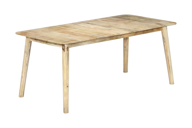 Matbord 180x90x76 cm massivt mangoträ - Brun - Möbler - Matplats - Matbord & köksbord