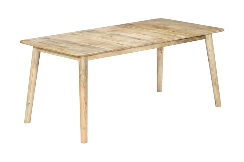Matbord 180x90x76 cm massivt mangoträ - Brun - Möbler - Matplats - Matbord & köksbord