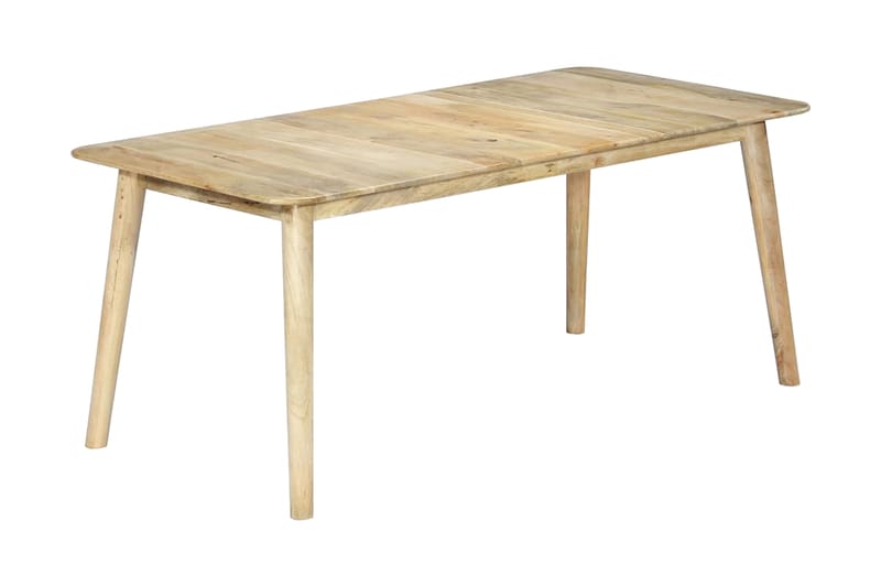 Matbord 180x90x76 cm massivt mangoträ - Brun - Möbler - Matplats - Matbord & köksbord