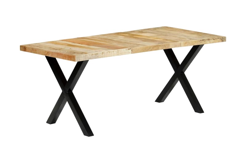 Matbord 180x90x76 cm massivt mangoträ - Brun - Möbler - Matplats - Matbord & köksbord