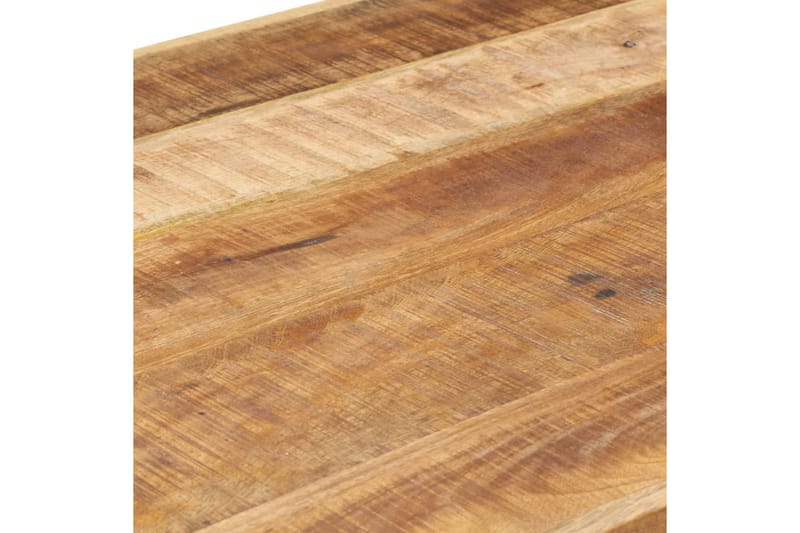 Matbord 200x100x75 cm massivt grovt mangoträ - Brun - Möbler - Matplats - Matbord & köksbord